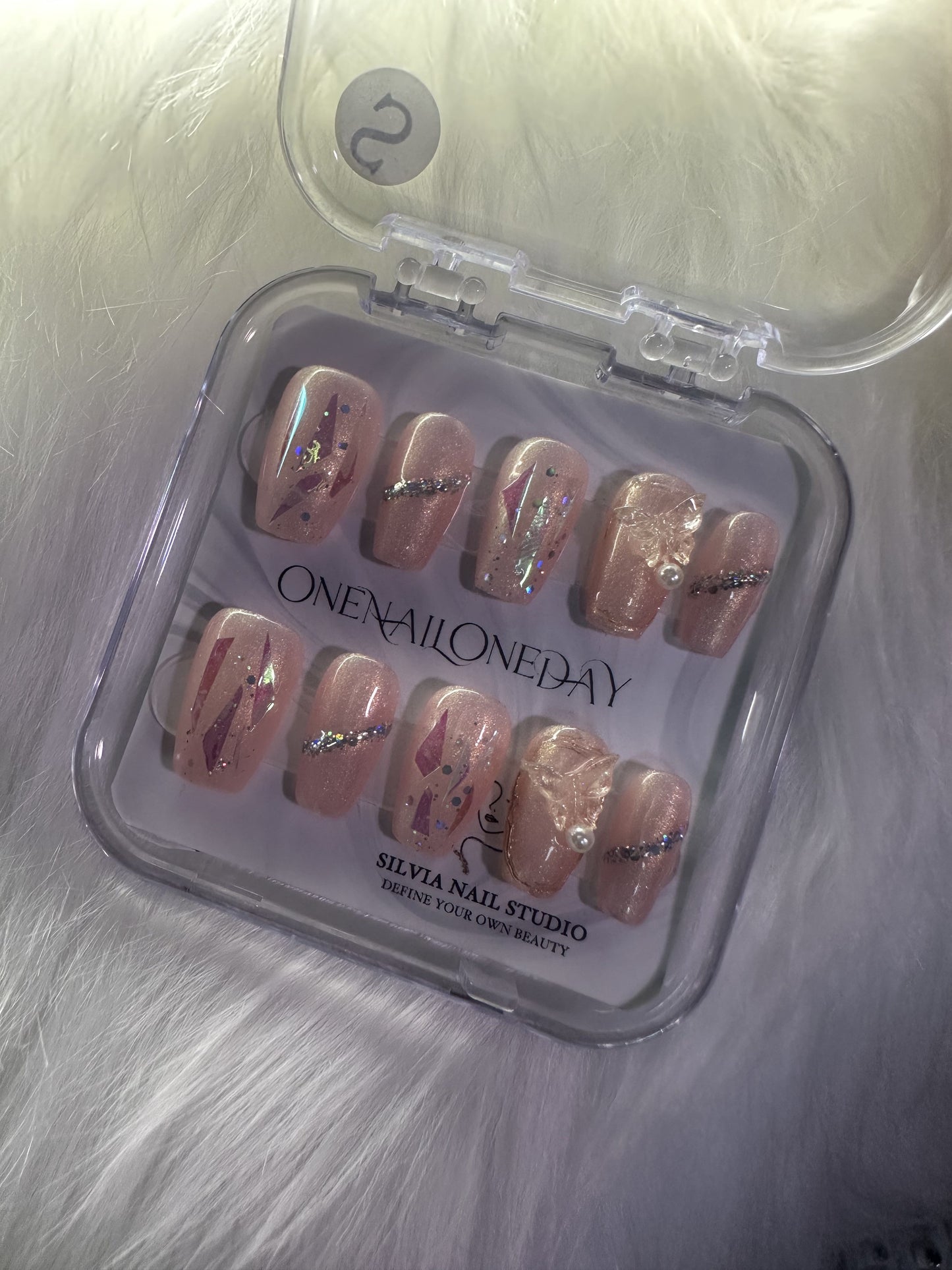 【High-end Handmade Acrylic Nails Salon-grade customized press ons】