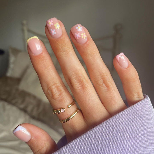 S12 Young Flower High-end Press on Nails