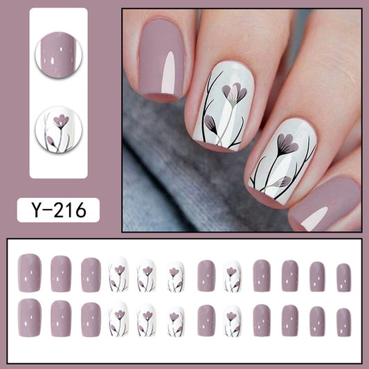 M02 Timeless Elegance High-end Press on Nails