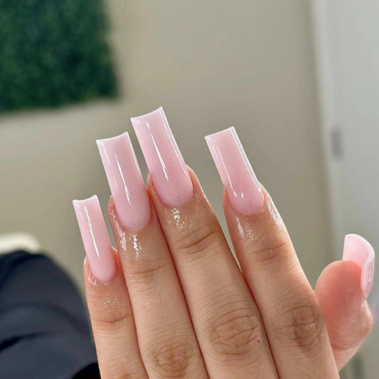 XL17 Pink Serenity High-end Press on Nails