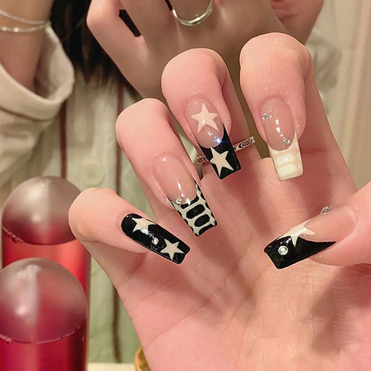 L04 Crocodile Constellation High-end Press on Nails