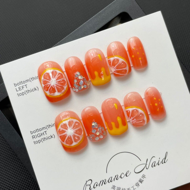 H216 High-end Salon Press on Nails art