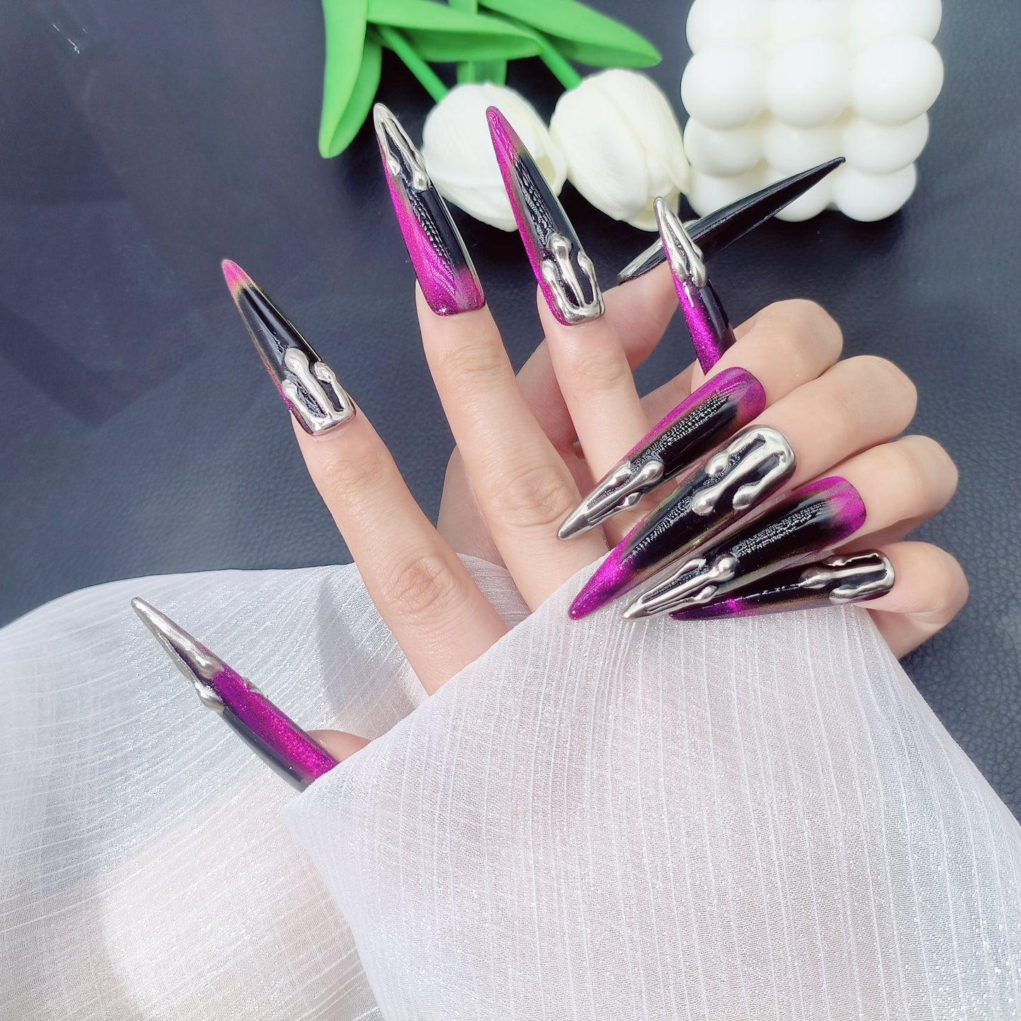 H137 Reusable Acrylic Nails