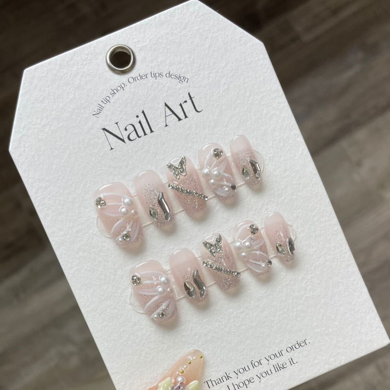 H168  Reusable High-end custom Salon-grade Acrylic Nails