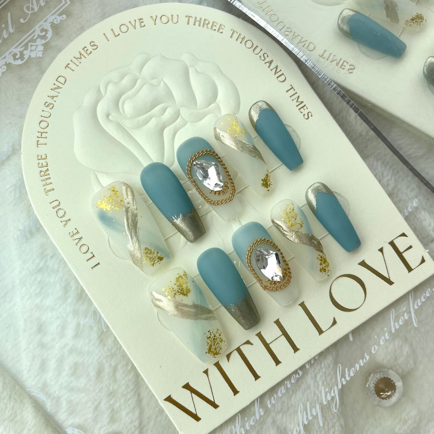 H206 High-end Press on Nails art