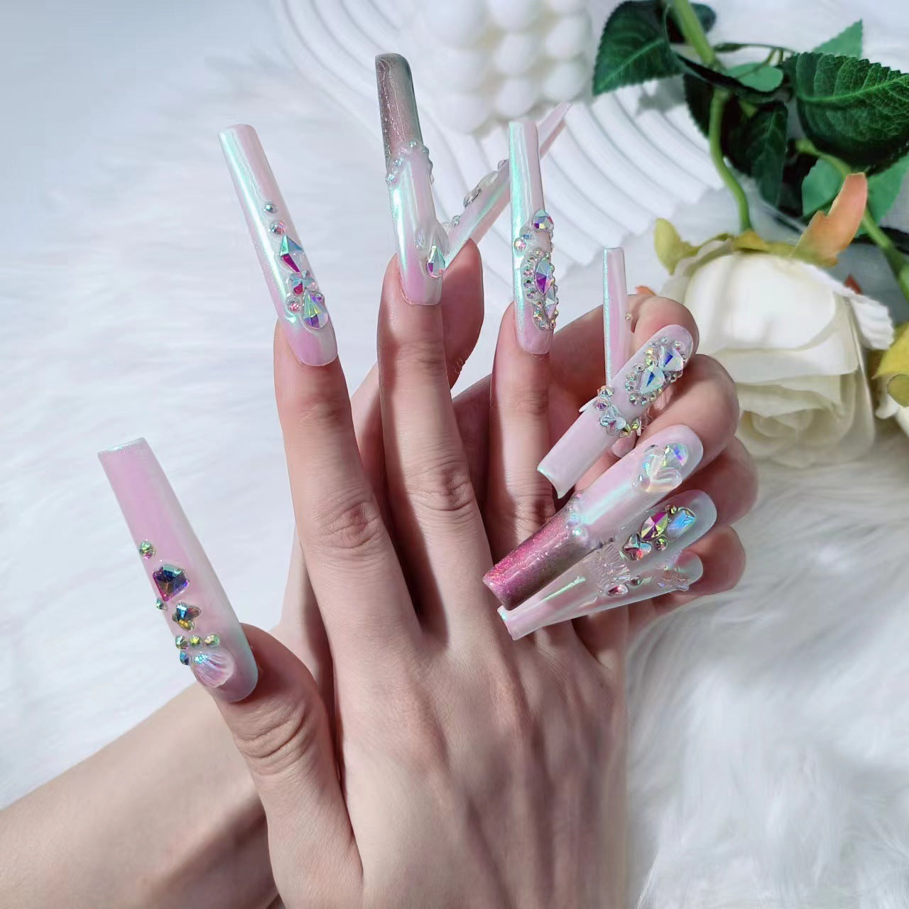 H148  Reusable Acrylic Nails