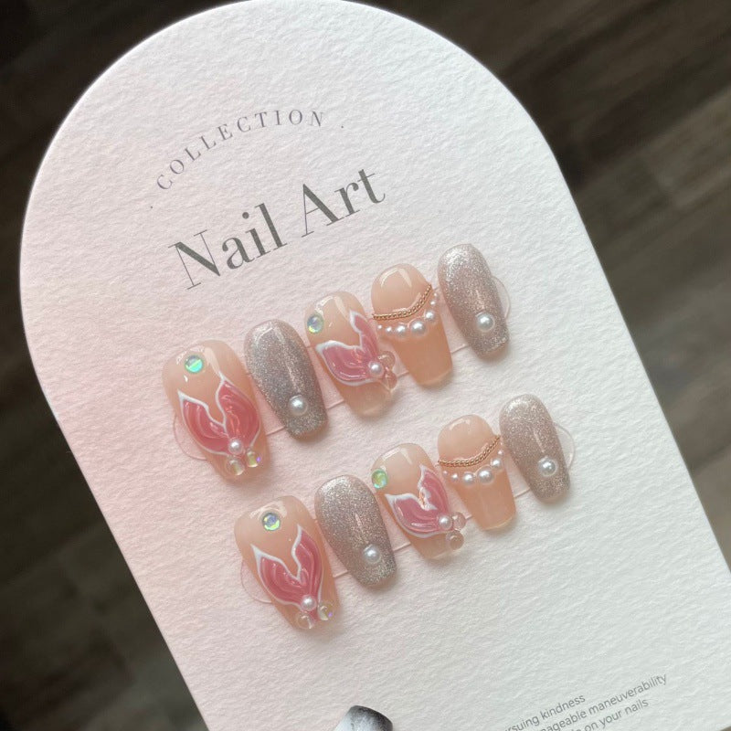 H198 High-end custom Salon-grade Nails art