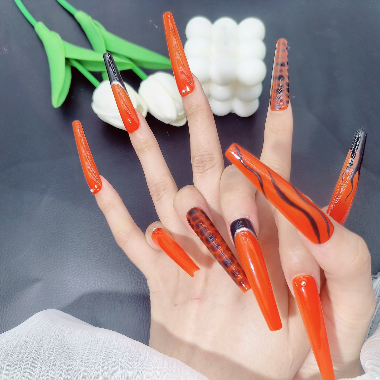 H141  Reusable Acrylic Nails