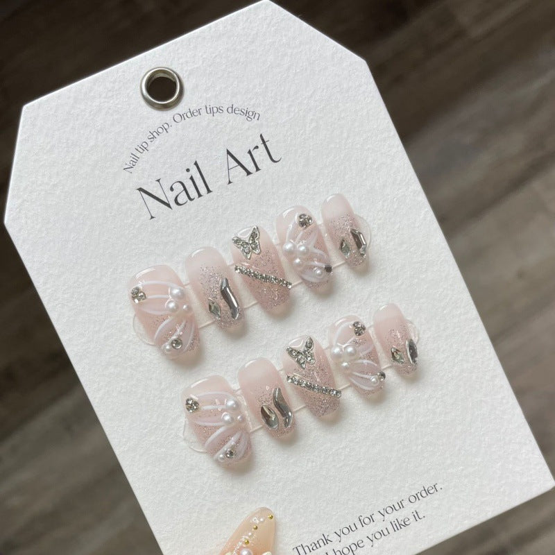 H168  Reusable High-end custom Salon-grade Acrylic Nails