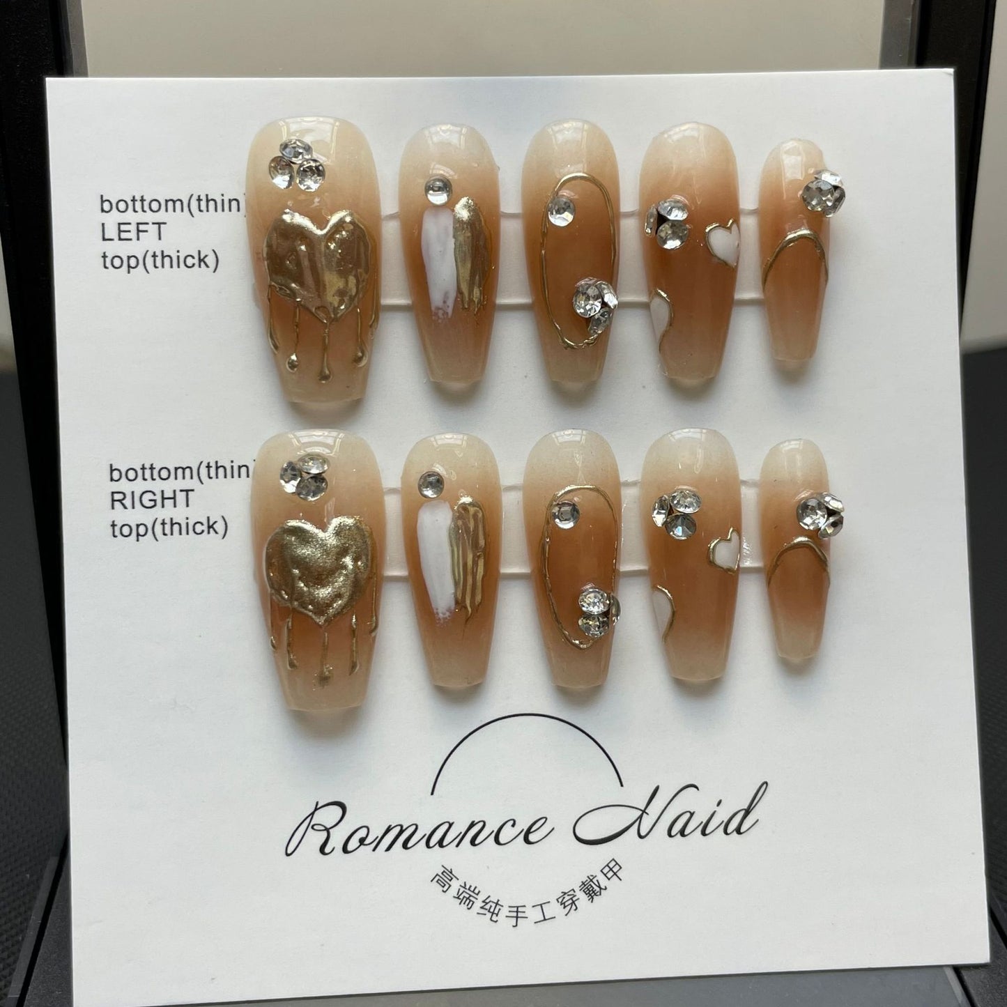 H194 High-end custom Salon-grade Nails art