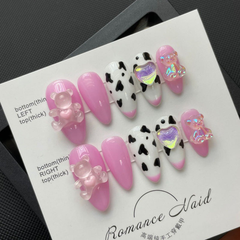 H218 High-end Press on Nails art