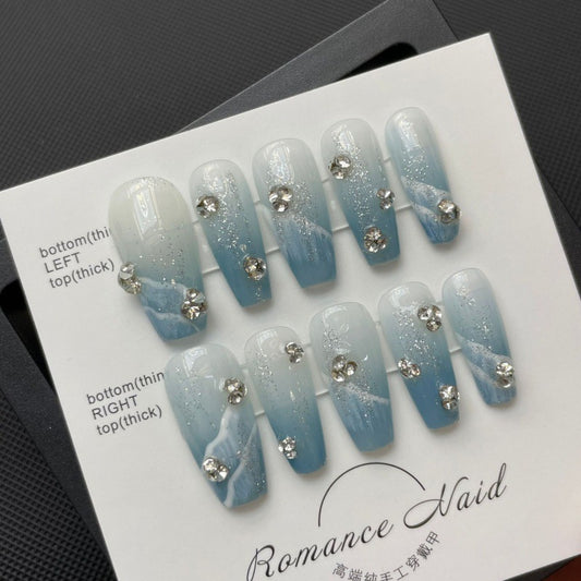 H193 High-end custom Salon-grade Nails art