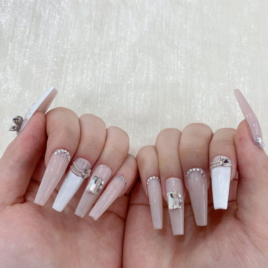 H113 High-end custom Salon-grade Acrylic Nails