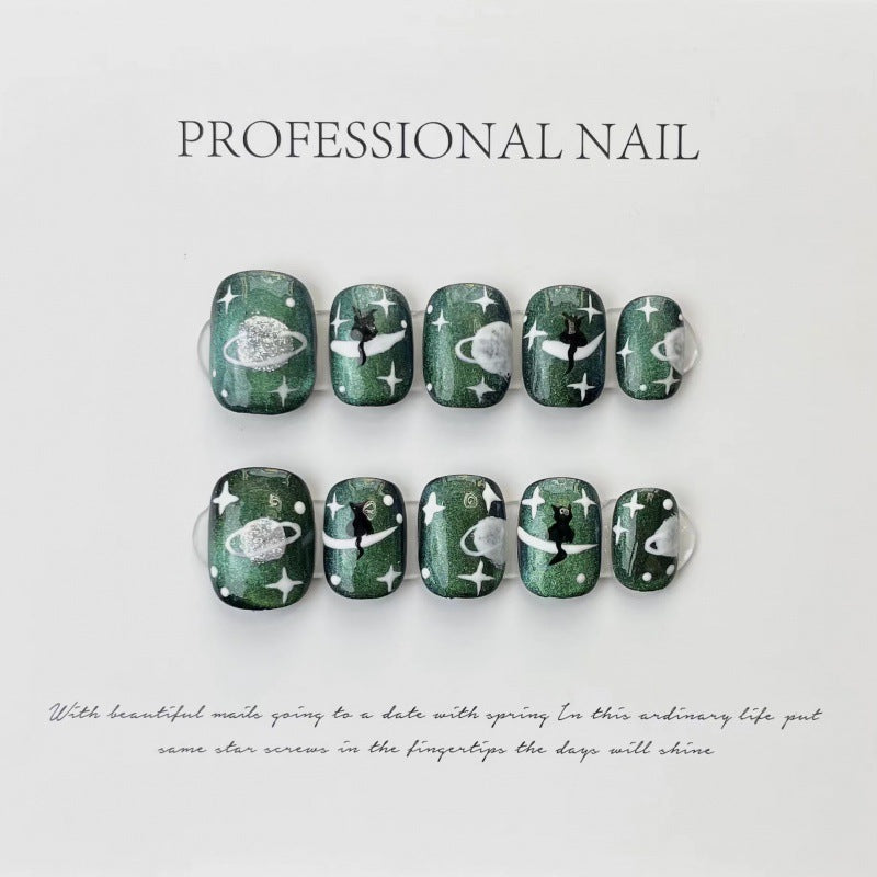 H164  Reusable High-end custom Salon-grade Acrylic Nails