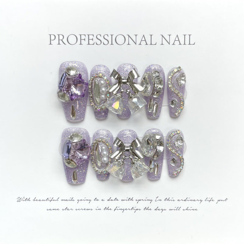 H156  Reusable High-end Press on Nails