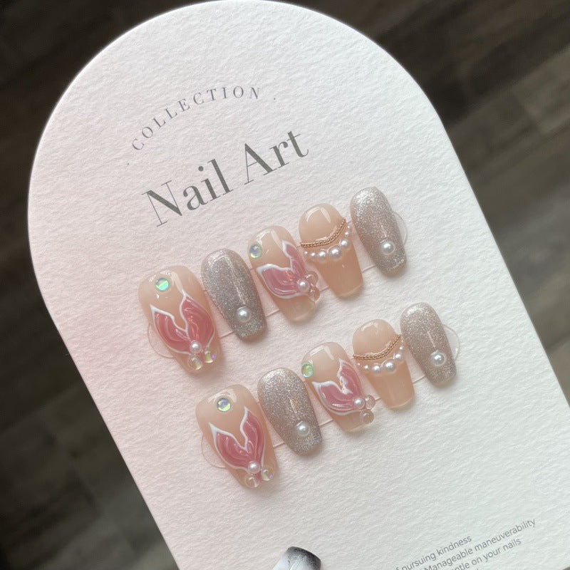 H198 High-end custom Salon-grade Nails art