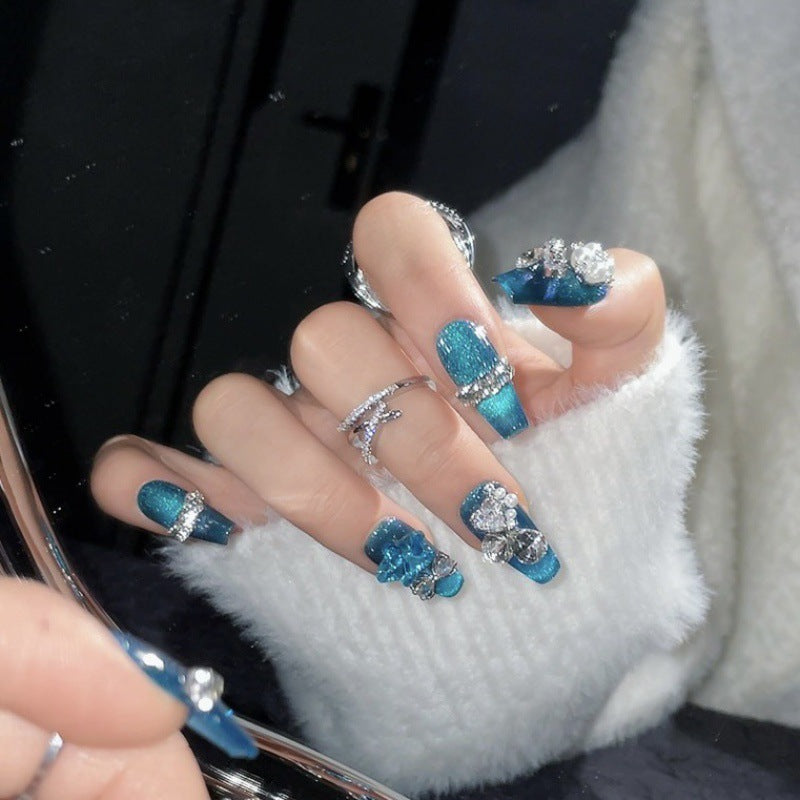 H224 High-end Press on Nails art