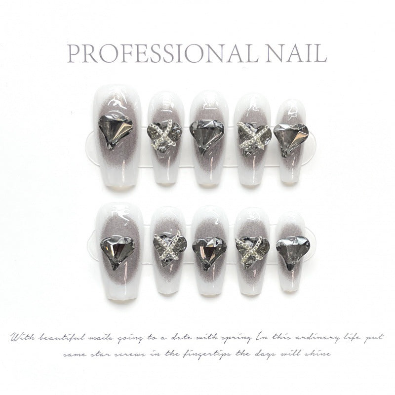 H162  Reusable High-end custom Salon-grade Acrylic Nails