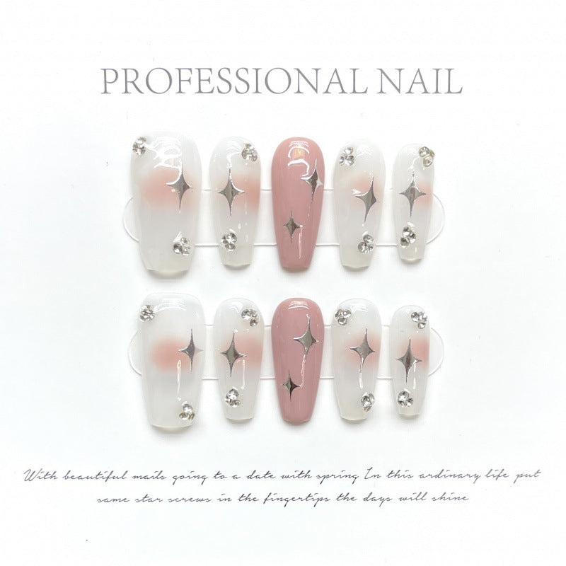 H162  Reusable High-end custom Salon-grade Acrylic Nails