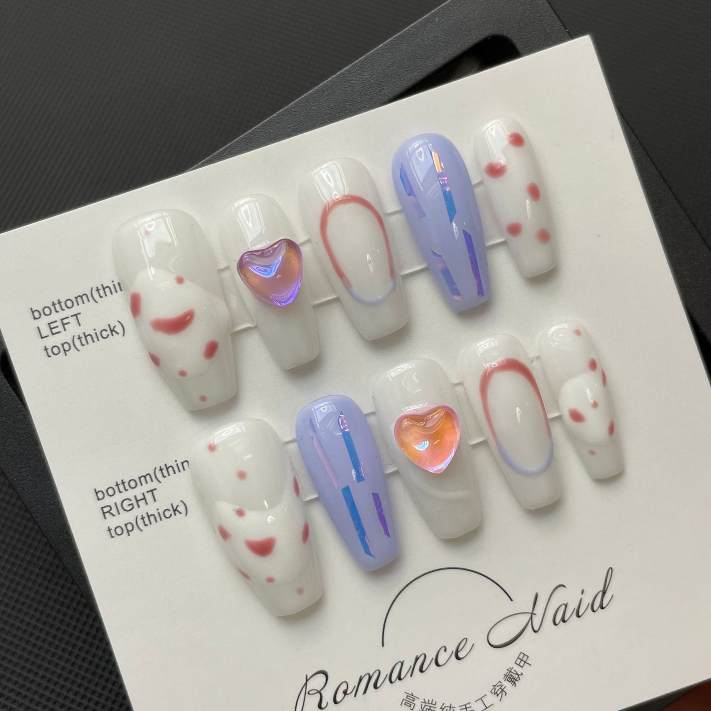 H214 High-end Salon Press on Nails art