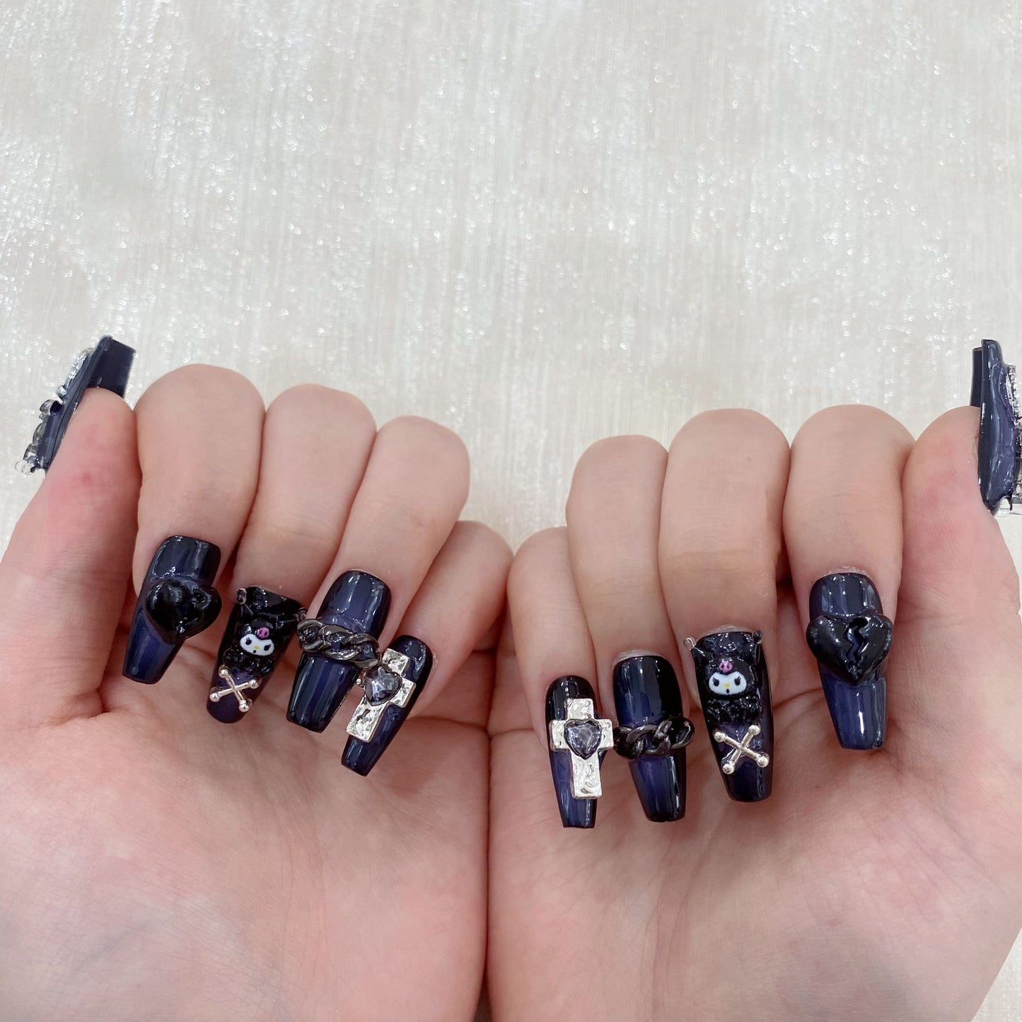 H114 High-end custom Salon-grade Acrylic Nails