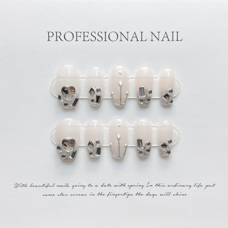 H158  Reusable High-end Press on Nails