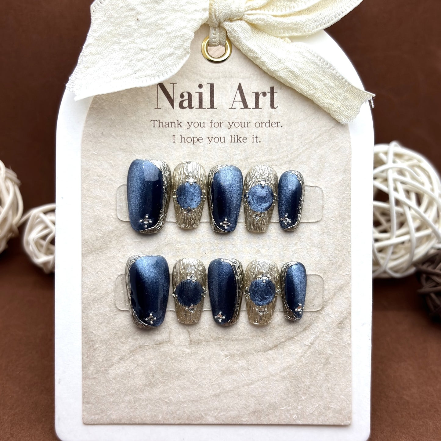 c19 cat eye nails Reusable Acrylic Nails