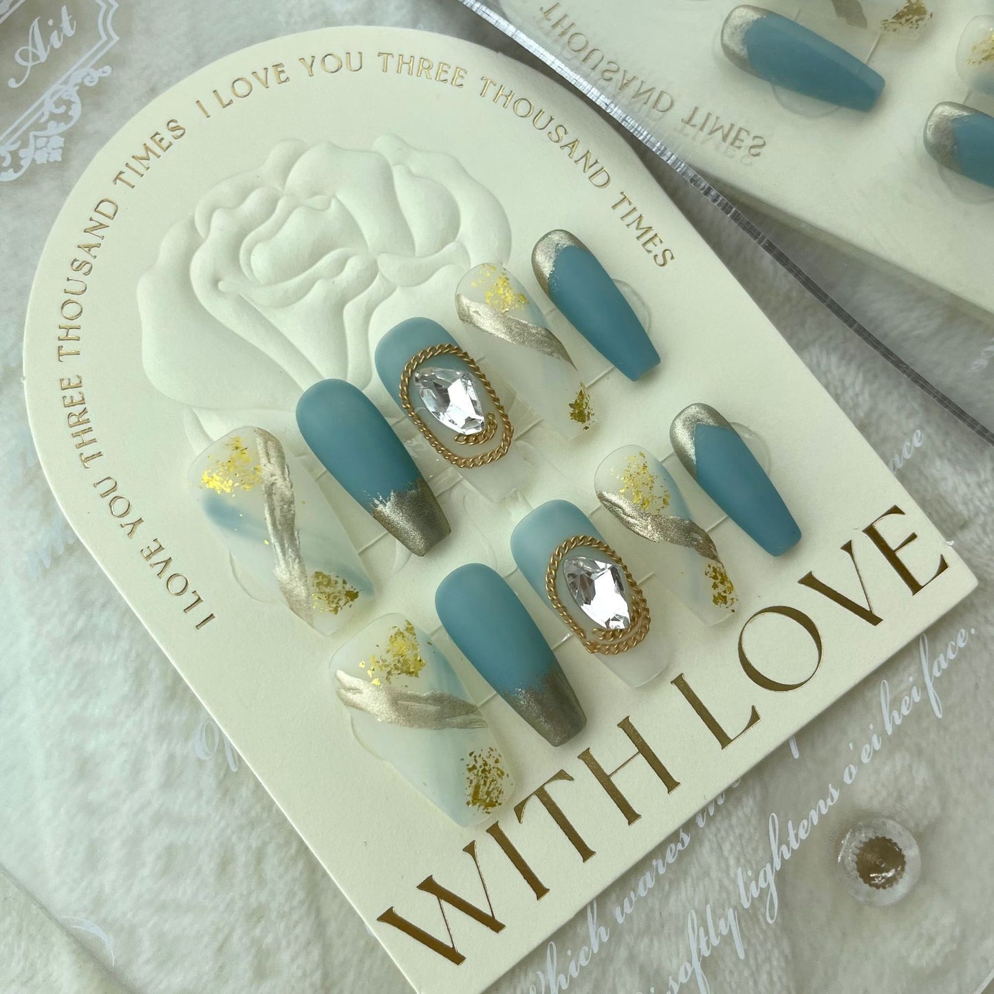 H206 High-end Press on Nails art