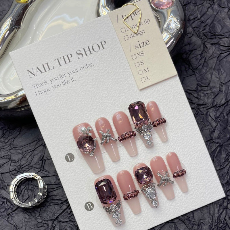 H235 High-end Press on Nails art