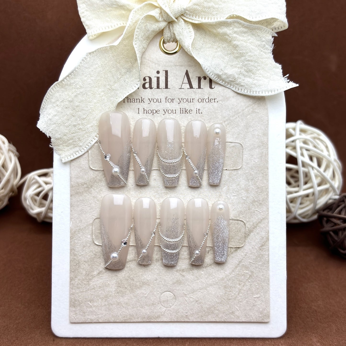 c15 cat eye nails Reusable Acrylic Nails